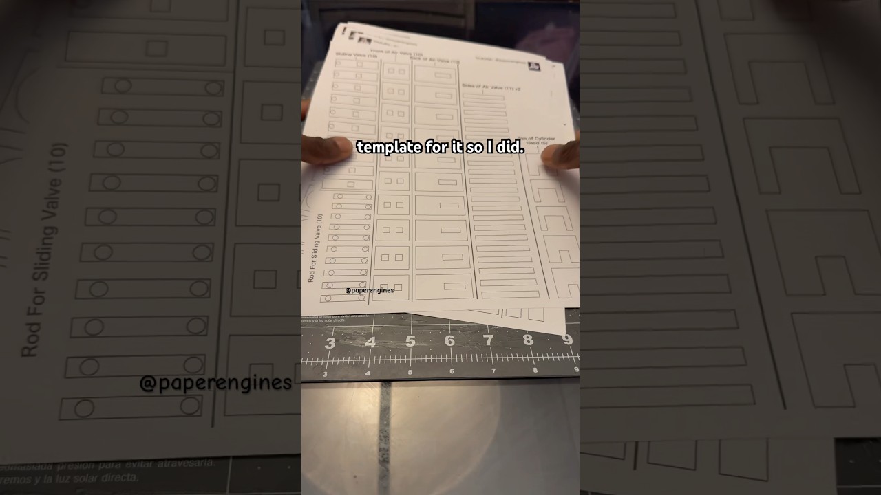 I Just Made It Easier Than Ever To Make A Paper Engine✨🥸 