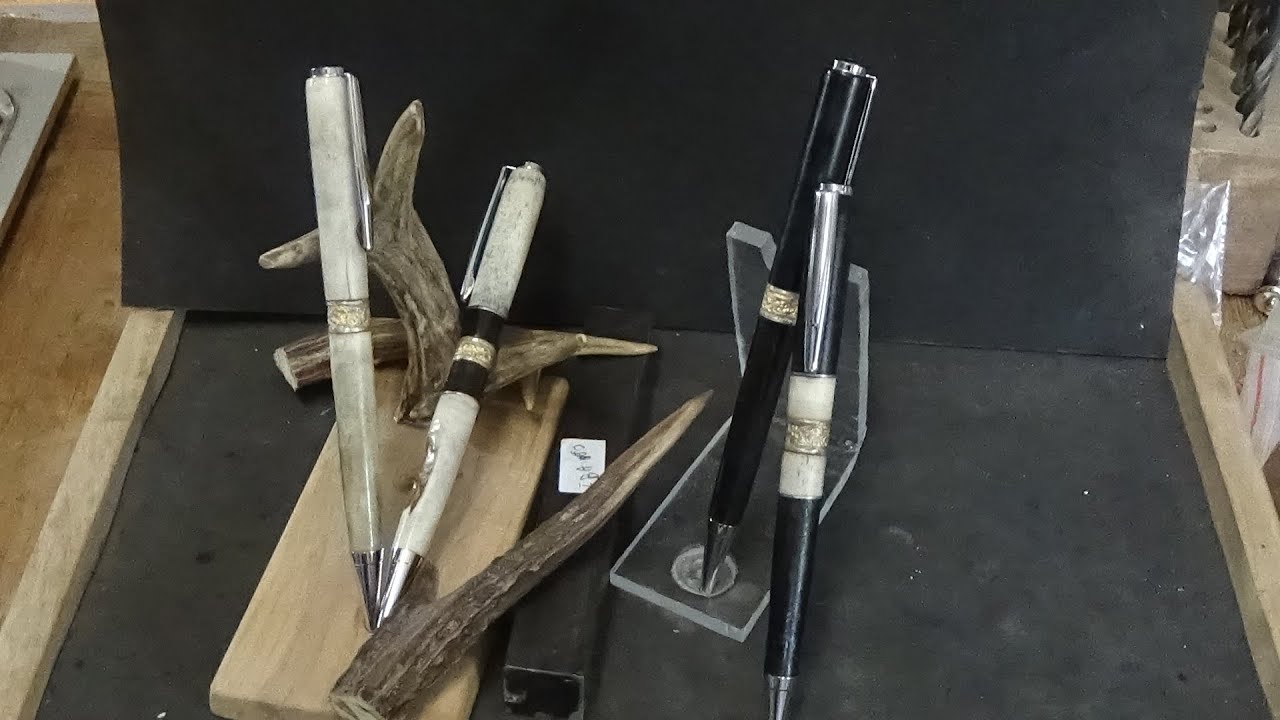 Costruiamo una penna in Ebano, Turning pen