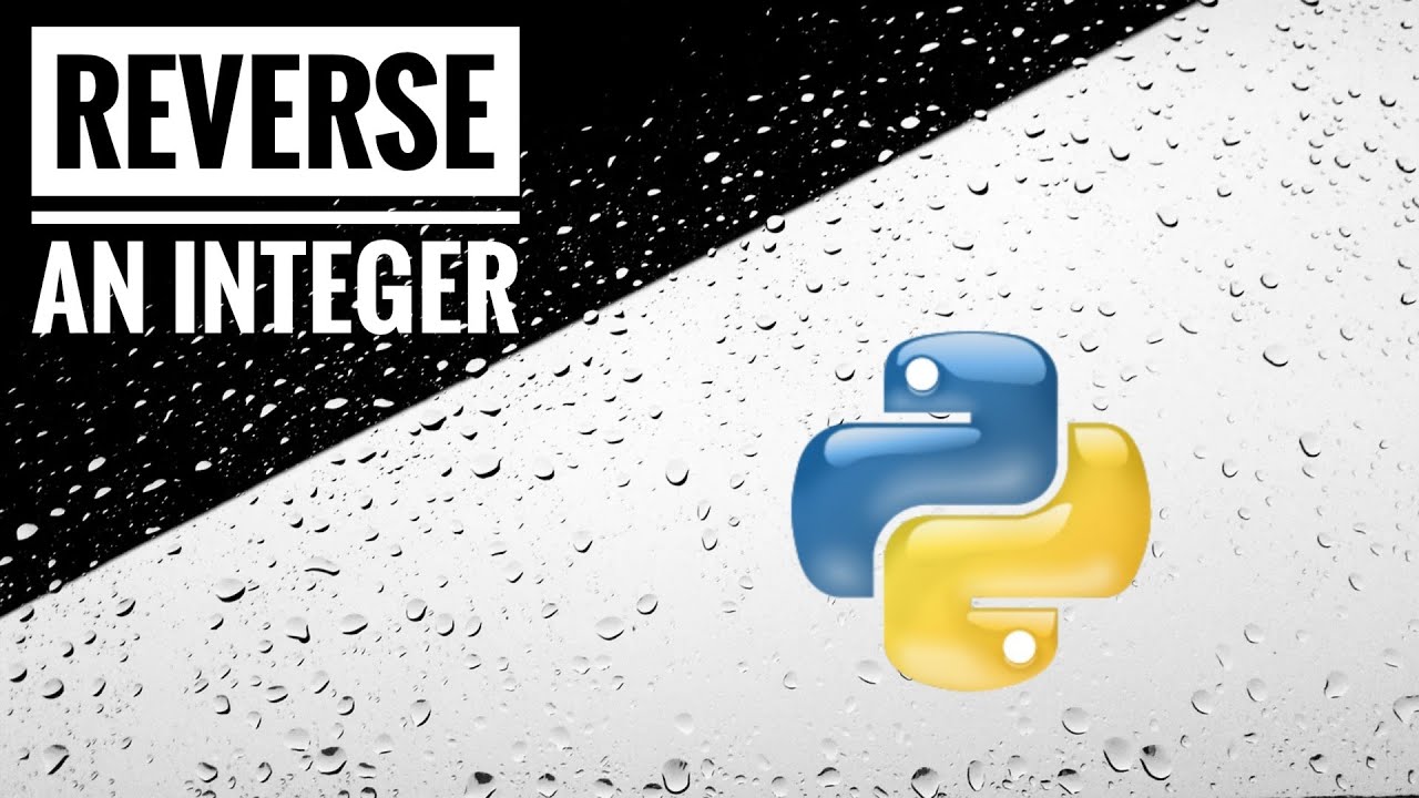 reverse digits of an integer (python)