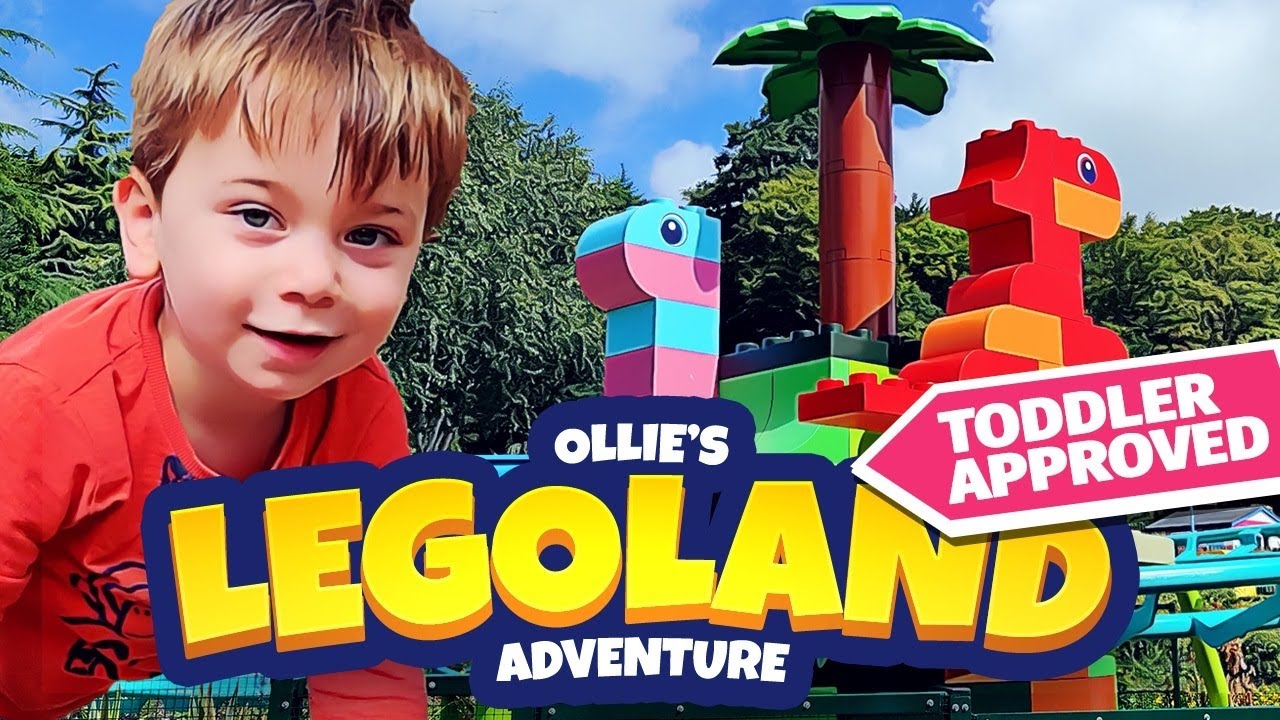Legoland for Toddlers | Ollie's Toddler Theme Park Adventure Video