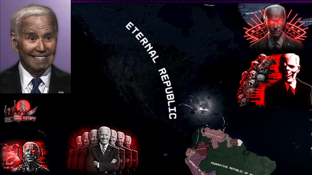 Joe Biden's Eternal Republic, Proud and Everlasting. Hoi4 - The Fire rises