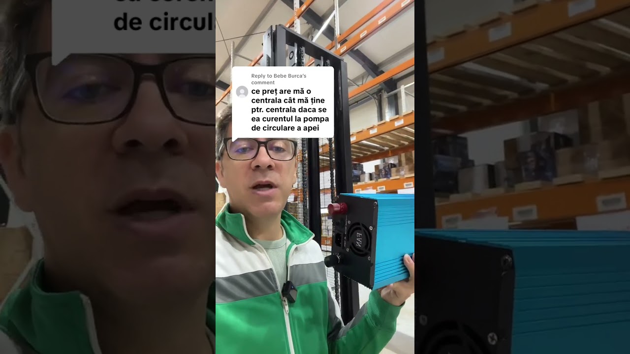 Cat timp functioneaza o centrala alimentata la invertor cu functie UPS?