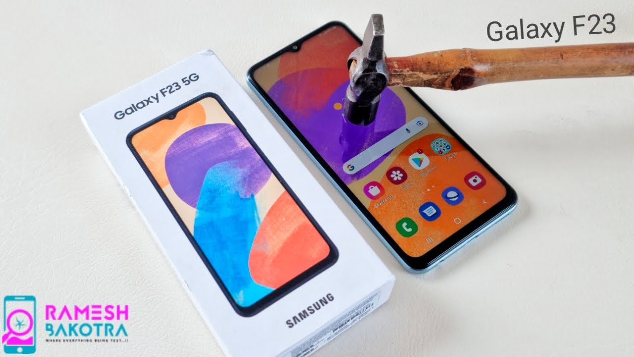 Samsung Galaxy F23 5G Screen Scratch Test | 6.6