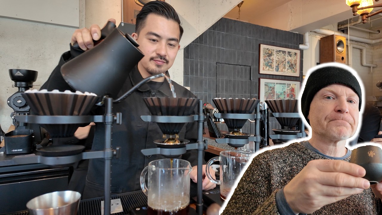BEST COFFEE in Tokyo? Glitch Coffee review!