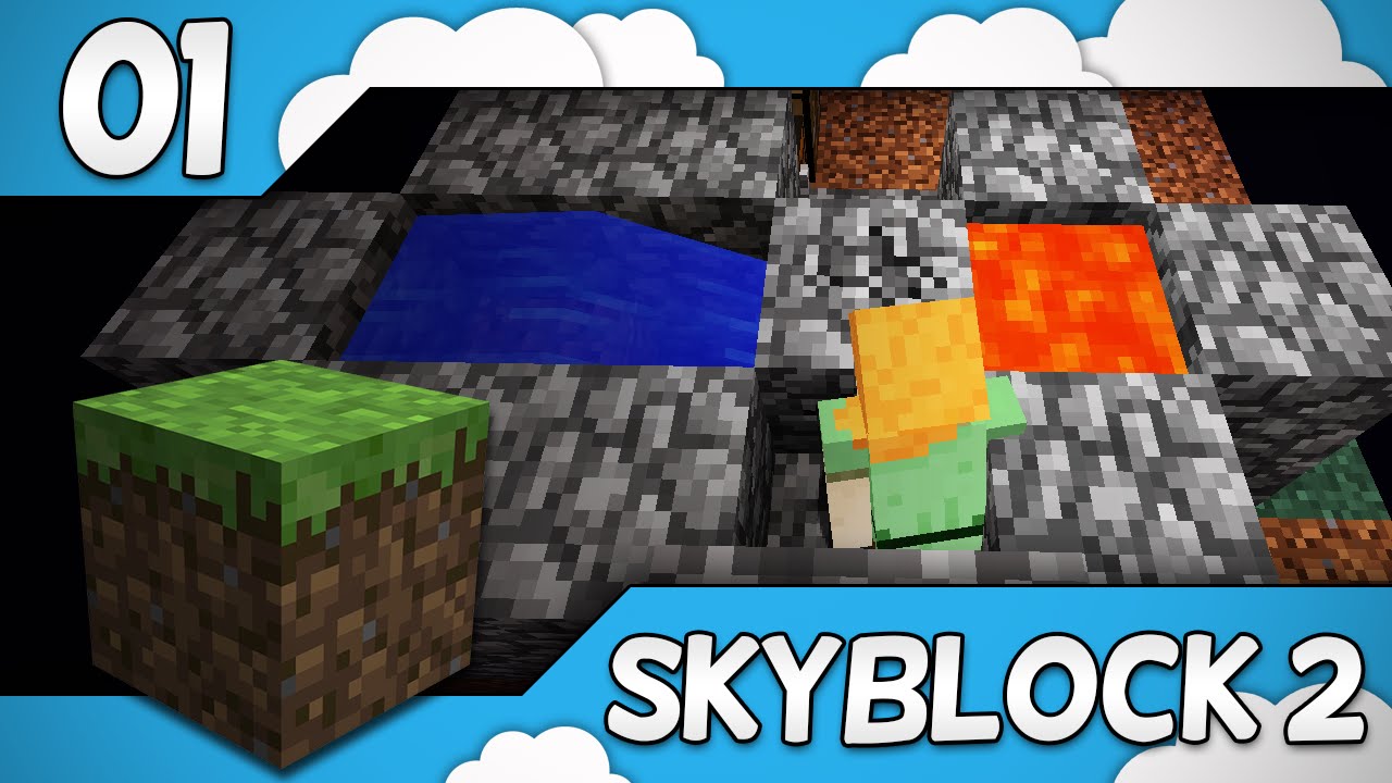 Skyblock 2 #01 | NAURETAAN JA KUOLLAAN! - w/ Juizzizen