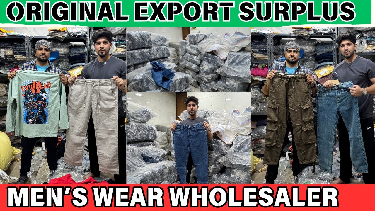 Cheapest  Export surplus Wholesaler | Cheapest branded clothes in mumbai | Export surplus