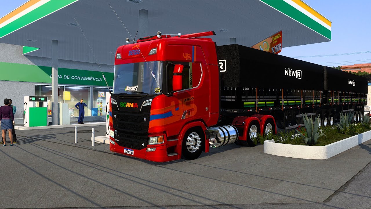 🔴🚀Euro Truck Simulator2 Scania S-U-P-E-R no 30 Metros