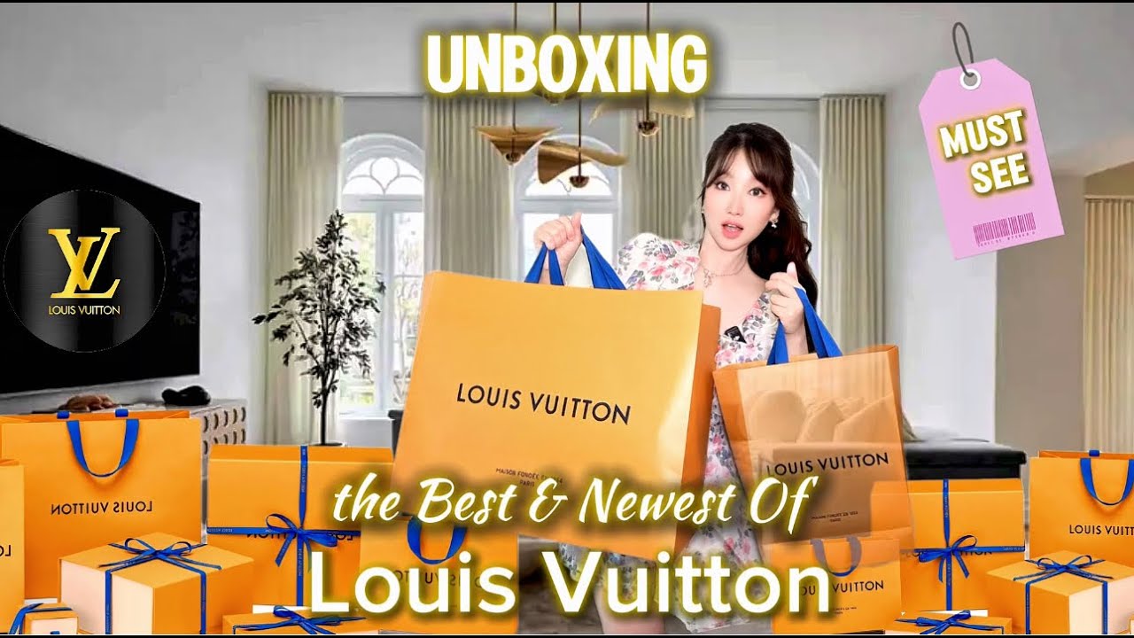 Распаковка Louis Vuitton. Часть 1 | Первое представление предметов роскоши и сюрприз!