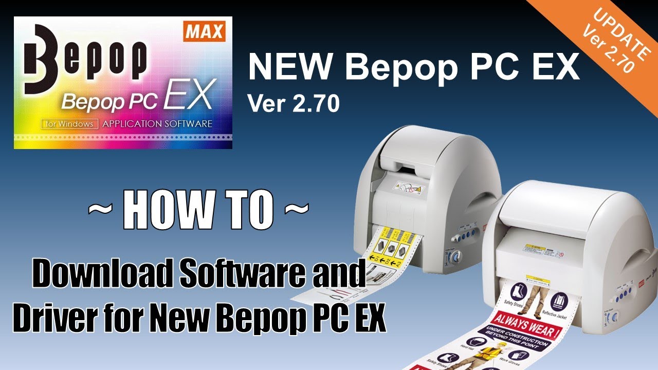 How to Download Software and Driver for BEPOP PC EX