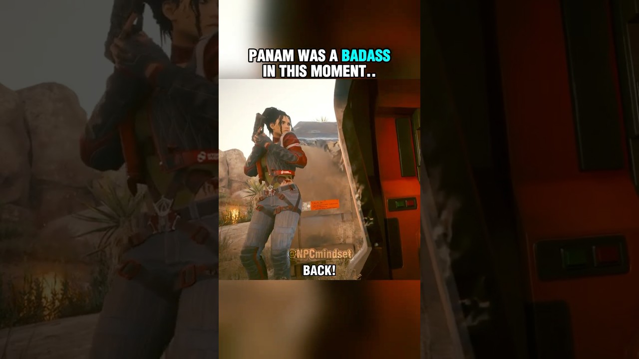 Panam was a Badass in this Moment #shorts #cyberpunk