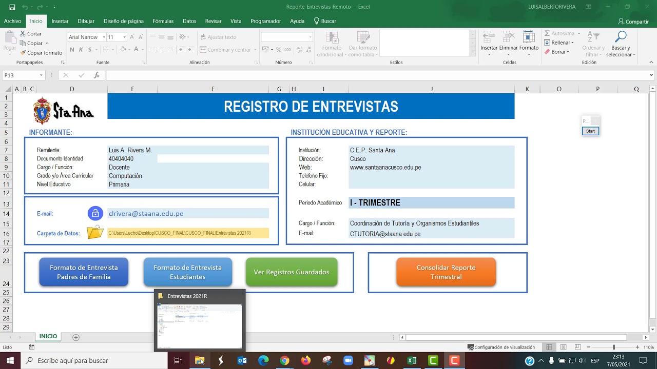 06   Consolidar reporte Trimestral en Macros