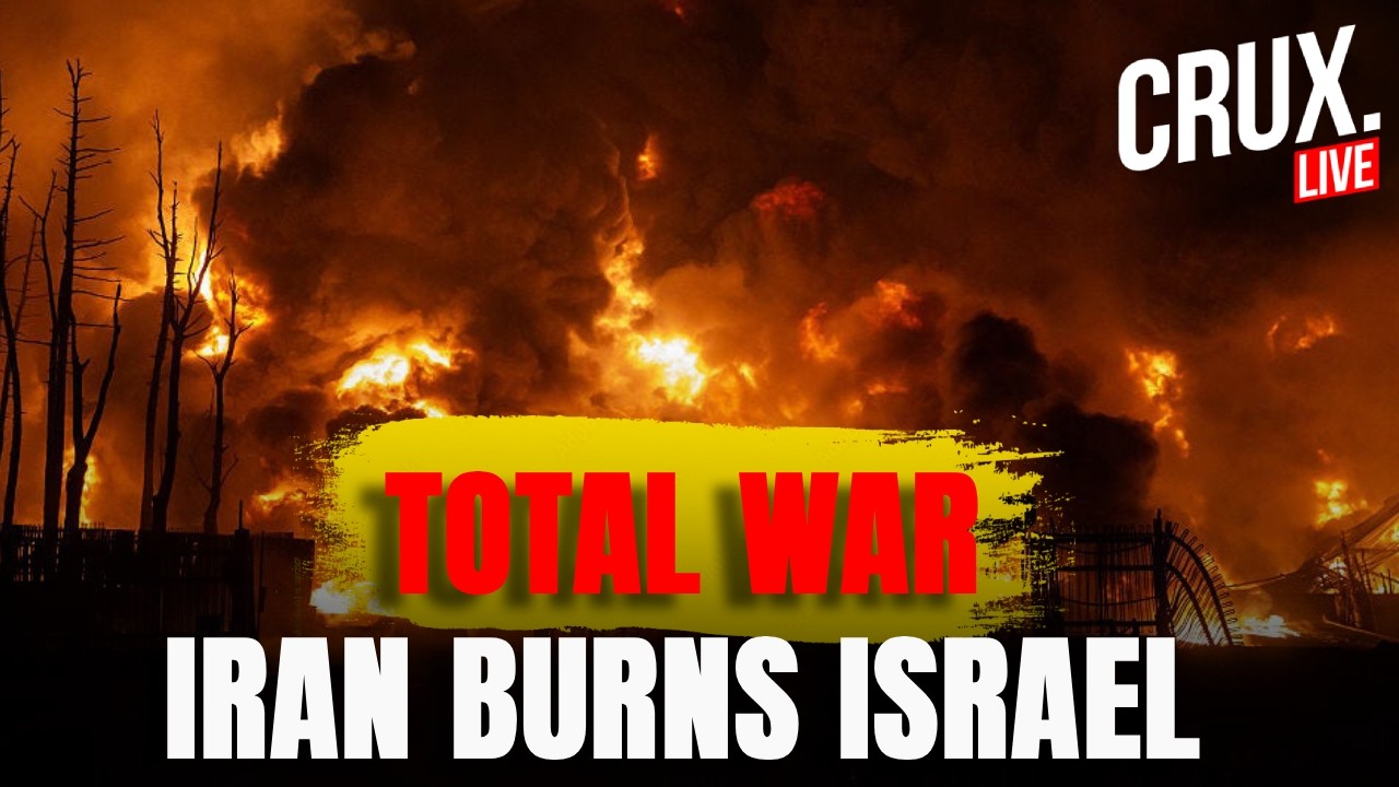 Iran Israel War Live | HUGE ESCALATION | Sirens Blare In Tel Aviv As IRGC Missiles Smash Iron Dome