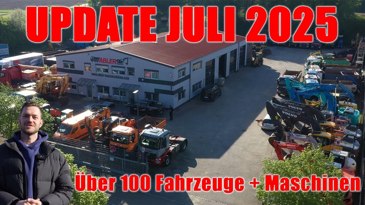 BAUMASCHINEN & FAHRZEUGUPDATE JULI 25! Was gibt es neues im ultimativen Spielzeugladen?