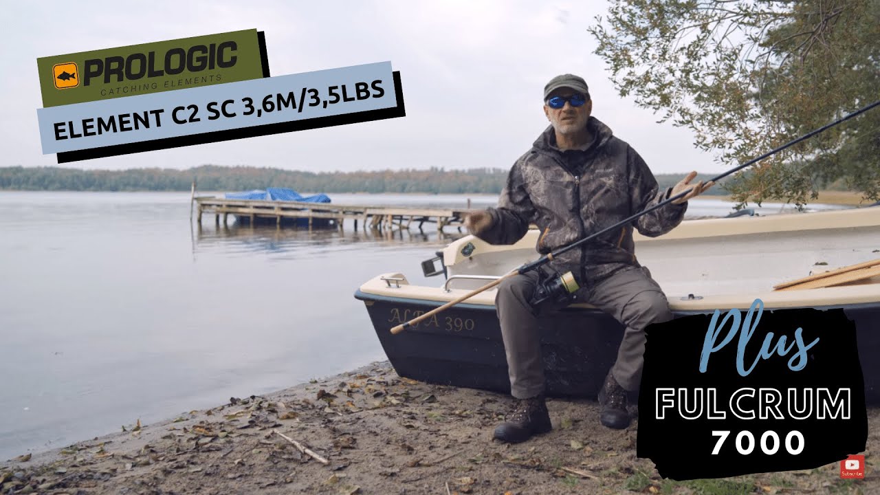 Karpi&oacute;wka Prologic Element C2 SC 3,6 m / 3,5 lbs i kołowrotek Fulcrum 7000