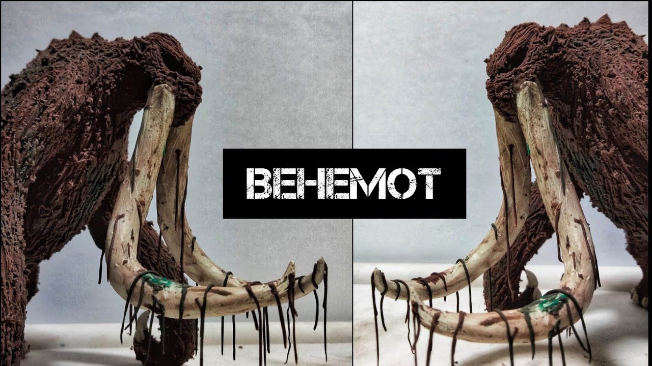 BEHEMOTH de plastilina (tutorial)