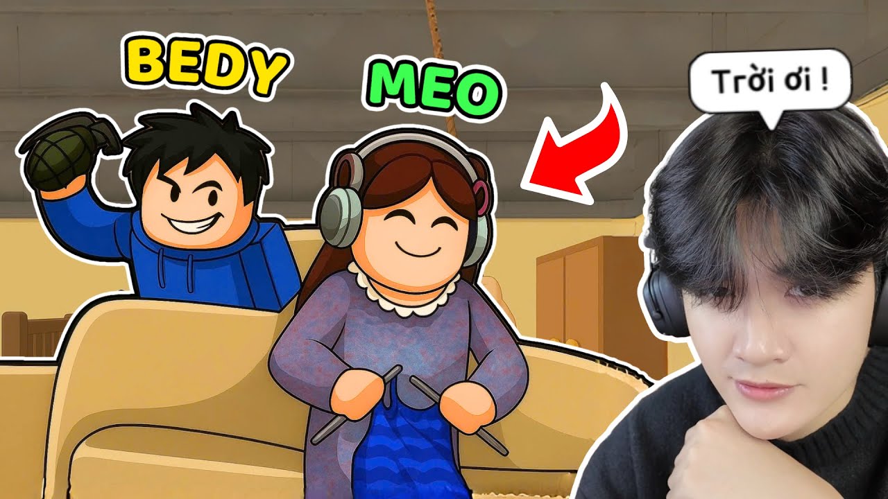 CHÁU BEDY QUẬY PHÁ KHIẾN BÀ NỘI MEO TỨC GIẬN TRUY ĐUỔI CỰC HÀI HƯỚC | PHÁ VỠ BÀ NỘI ROBLOX