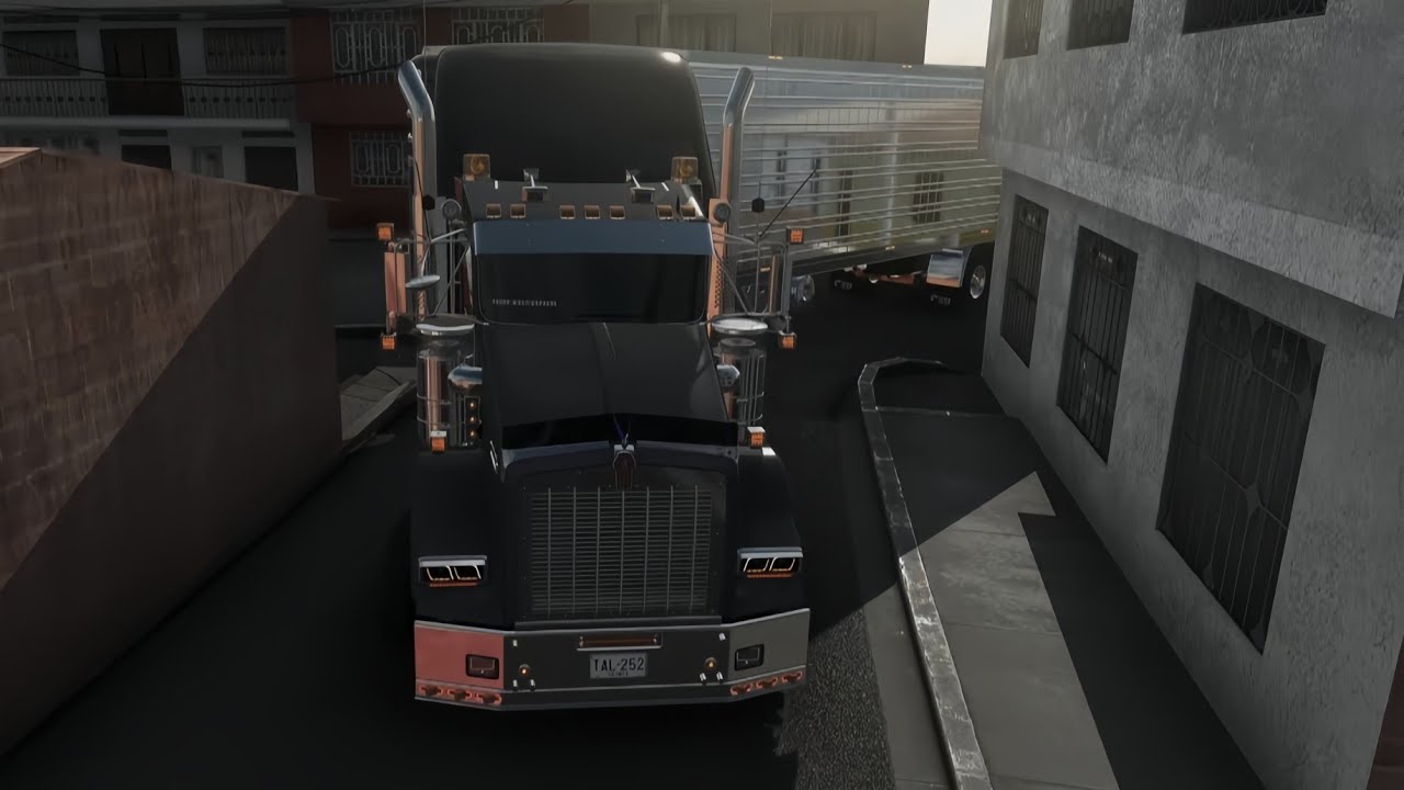 KENWORTH T800 Aerocab transportando medicamentos para la Albania