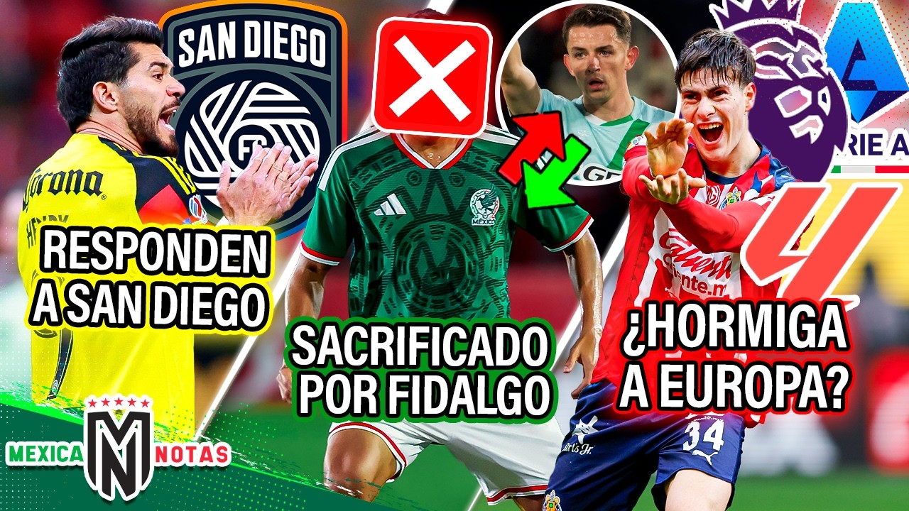 América responde a San Diego por Henry| Será sacrificado por Fidalgo en el Tri| ¿Hormiga a Europa?