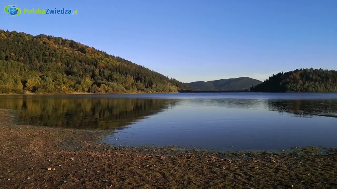 Dolnośląskie: miejsce do spania na dziko z pięknym widokiem, czyli Dzika Plaża nad Bukowką