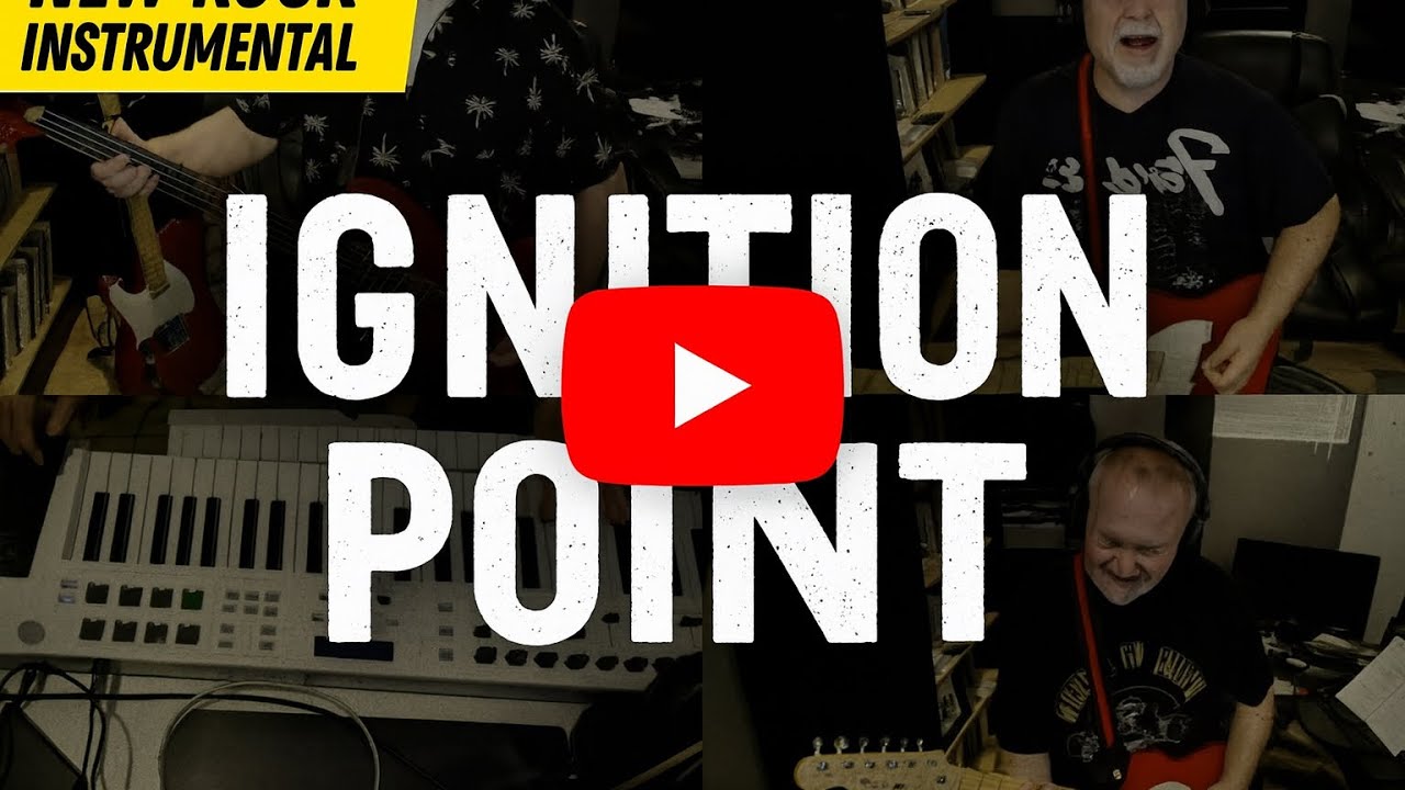 Ignition Point – Rock Instrumental (142 BPM) | Flanged Guitar Riffs, Bass & screeching ￼Lead Guitar