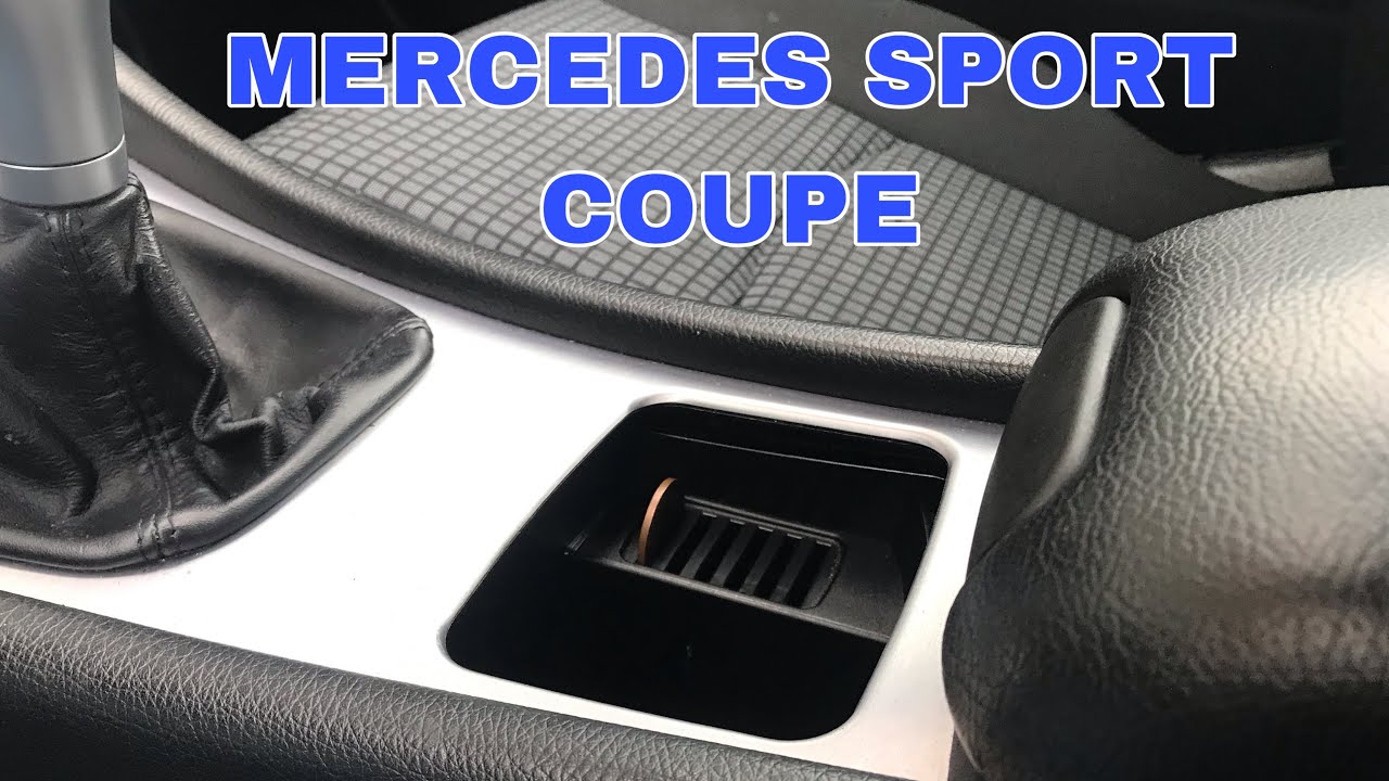 #102 MERCEDES CLASE C SPORT COUPE - Capítulo 2 - Instalar Cortinilla Consola Central
