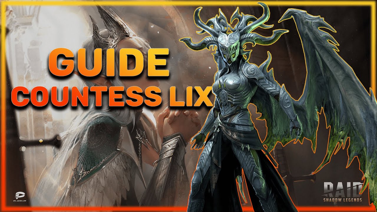 GUIDE CONTESSE LIX | @Raid: Shadow Legends