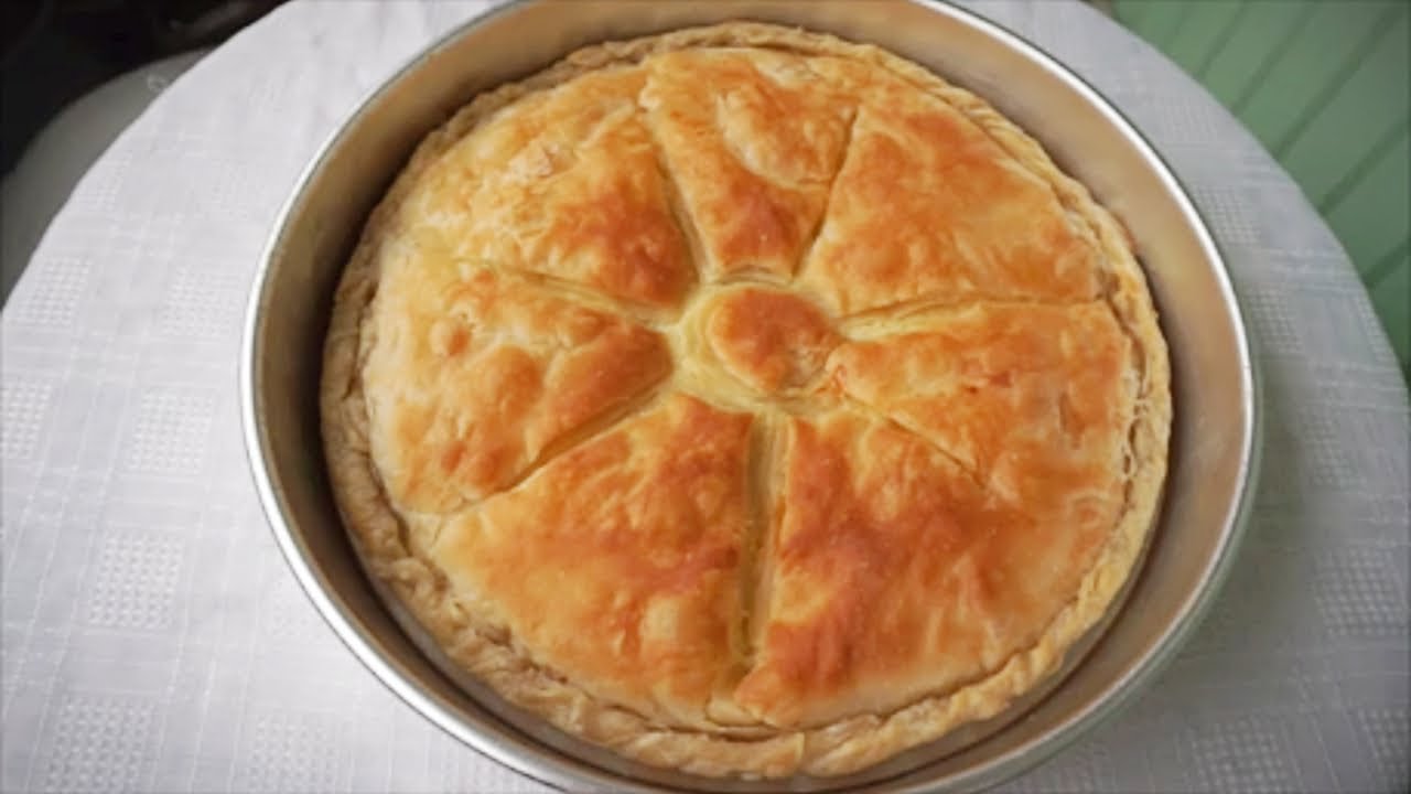 Byrek-pite me djath, sekreti qe te dale i bute si ne byrektore, me nje metode pa lodhje fare