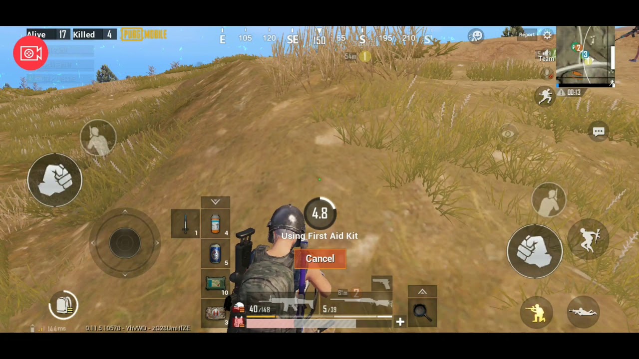 PUBG BEST SNIPING KAR98NITIN | RUSH GAMEPLAY