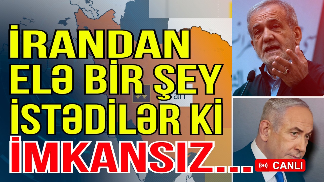 İrandan hələ belə şey istəyən OLMAMIŞDI: İsrail &ouml;z&uuml;ndən 10 dəfə b&ouml;y&uuml;k ərazi... - Media Turk TV