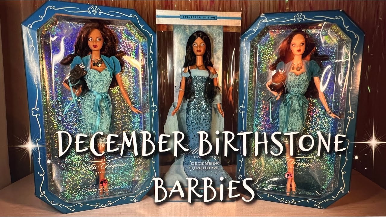 December Birthstone Barbies - Birthstone Collection and Birthstone Beauties Miss Turquoise