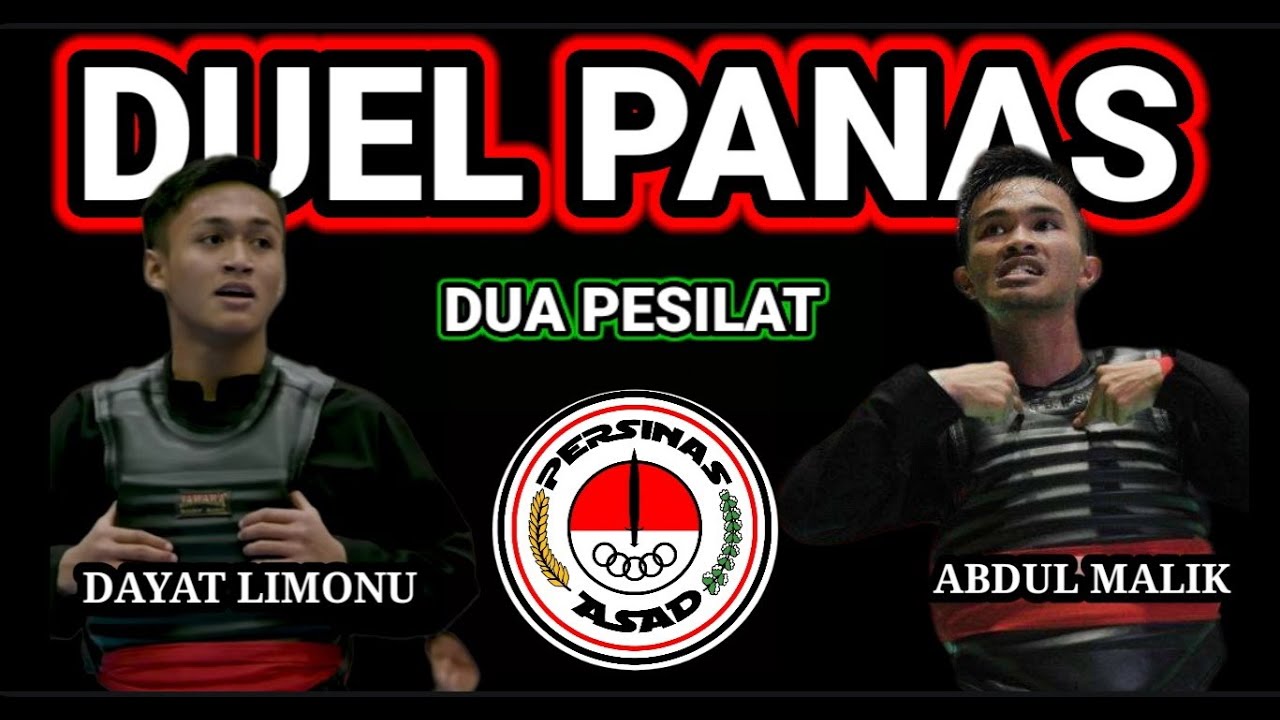 DAYAT LIMONU VS ABDUL MALIK | DUEL DUA PESILAT PERSINAS ASAD
