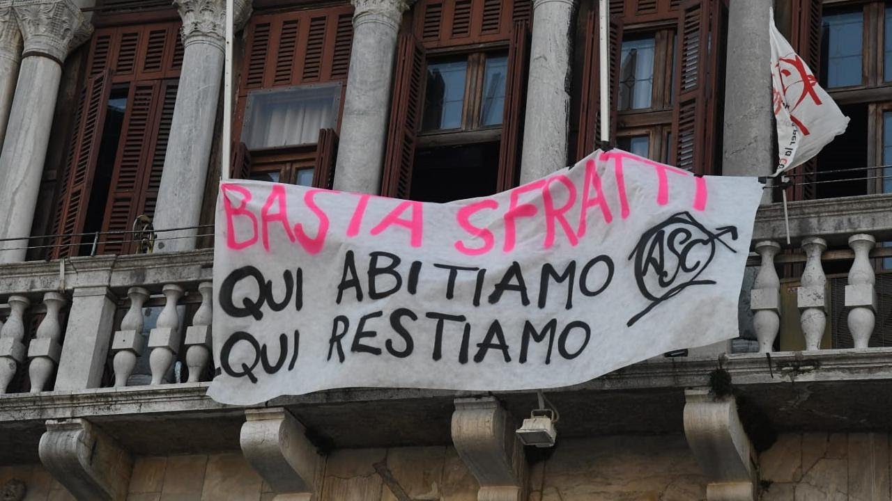 Occupazione a Ca' Farsetti: 