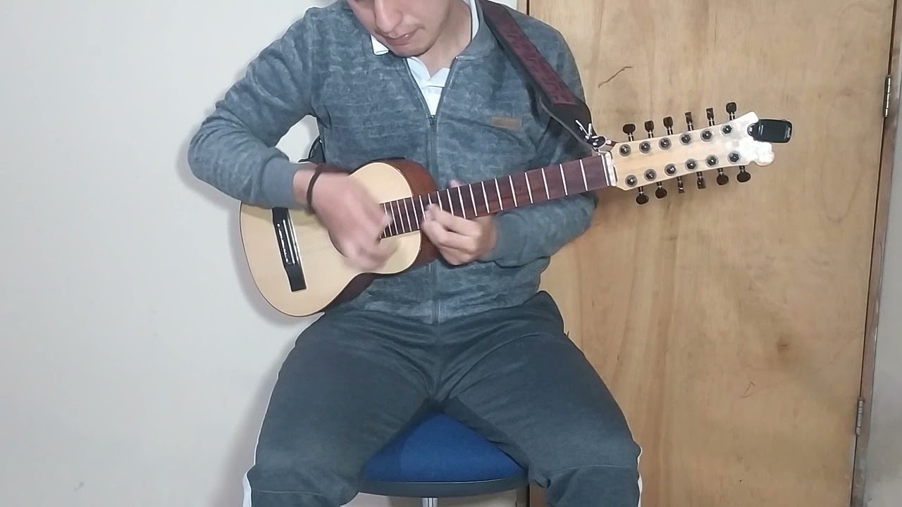 flores para María, tutorial requinto tiple