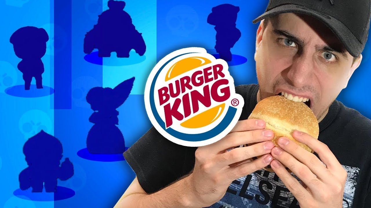 Mangio 1 PANINO del BURGER KING Ogni NUOVO Brawler! Brawl Stars TA!