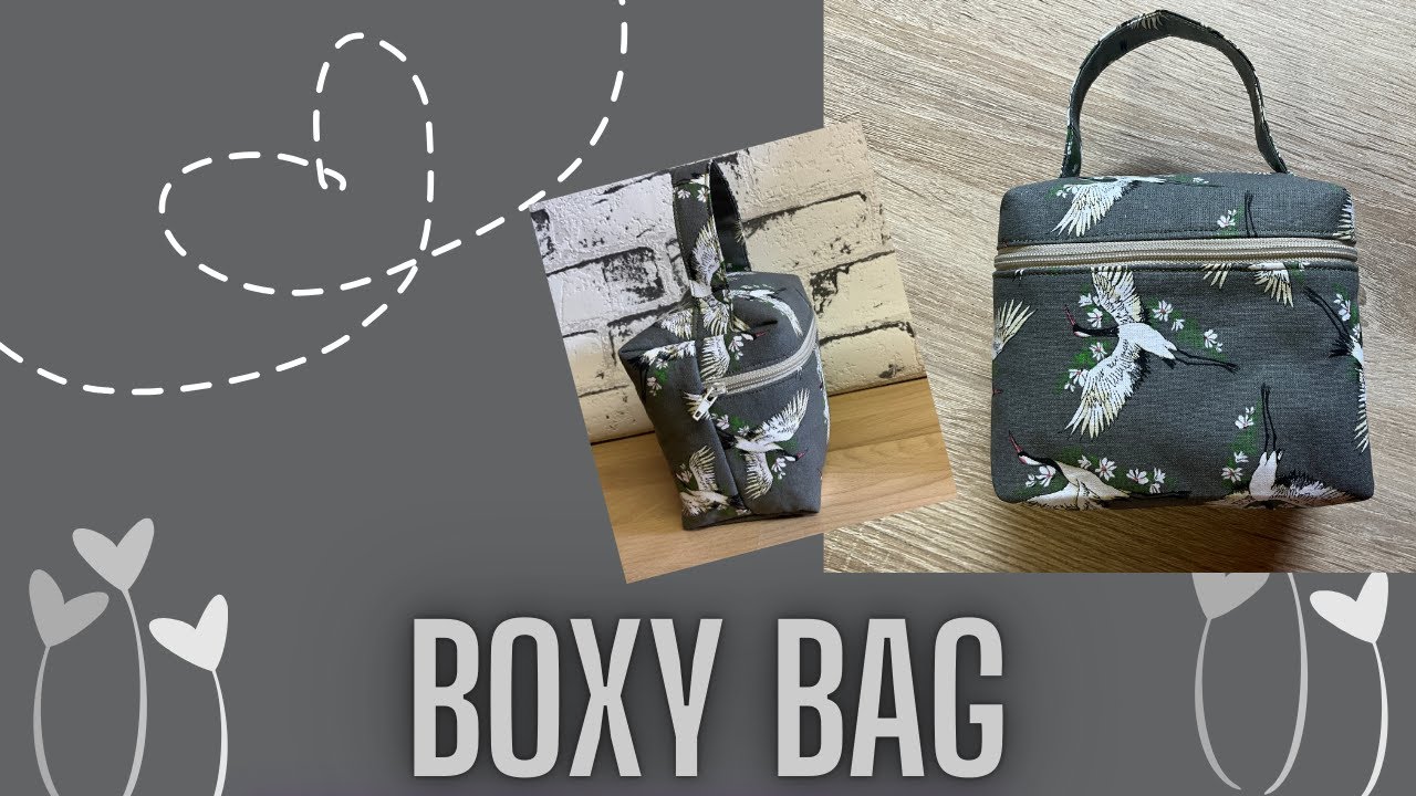 Tasche nähen, Boxy Bag nähen