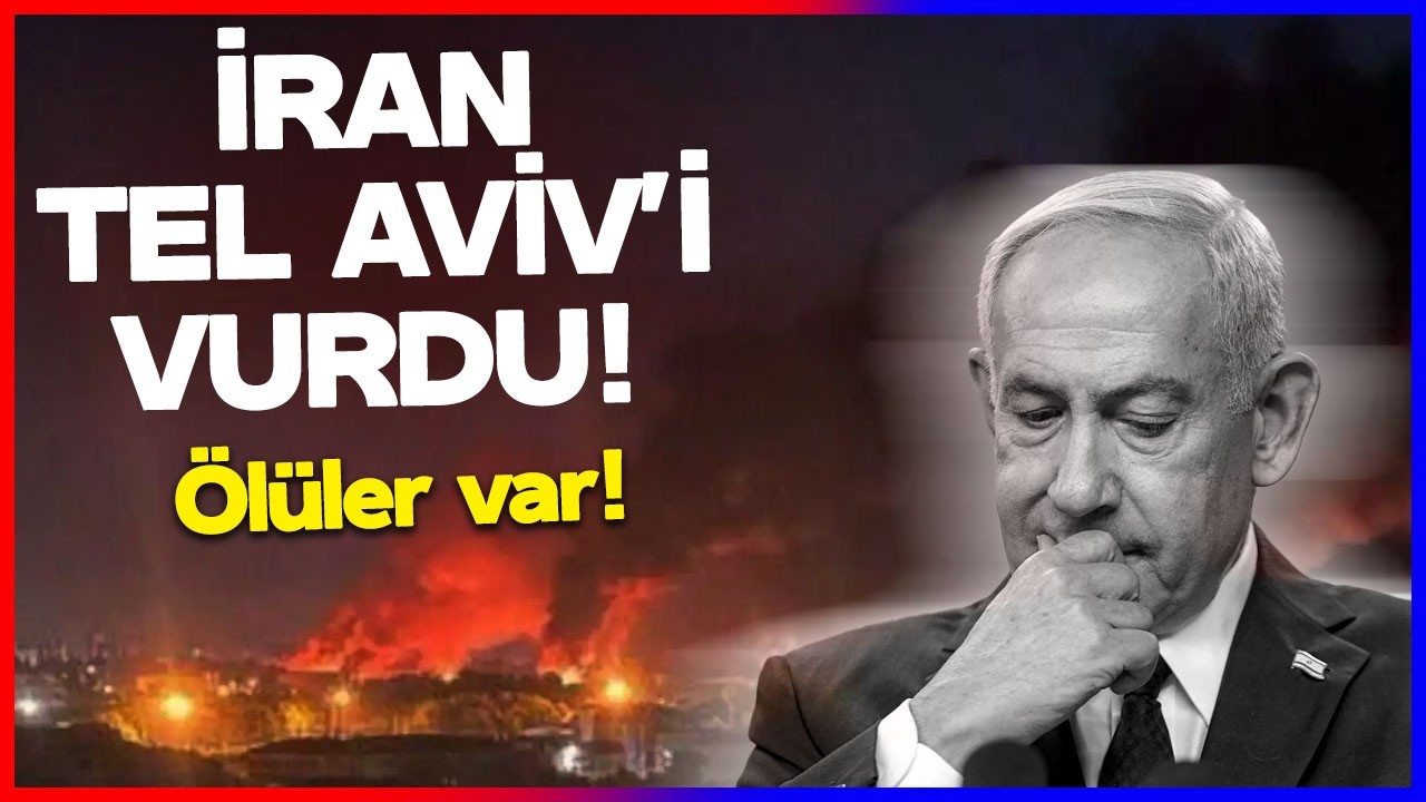SON DAKİKA! İran Tel Aviv'i Vurdu: Ölüler Var!