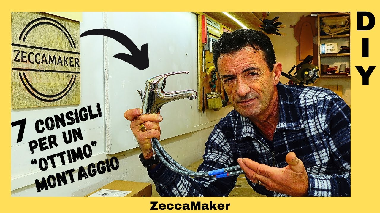 Come Sostituire il # RUBINETTO MISCELATORE del LAVABO # con molta semplicità