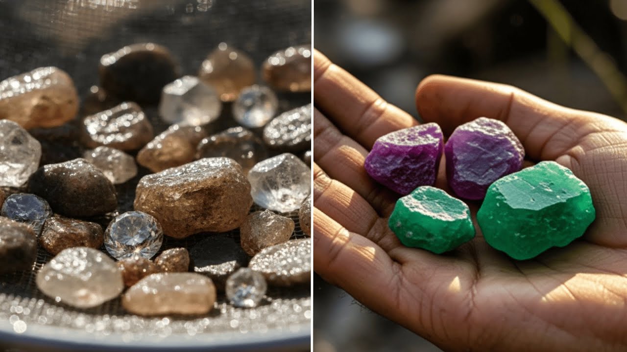 Cómo descubrir si donde vives hay PIEDRAS PRECIOSAS y DIAMANTES escondidos