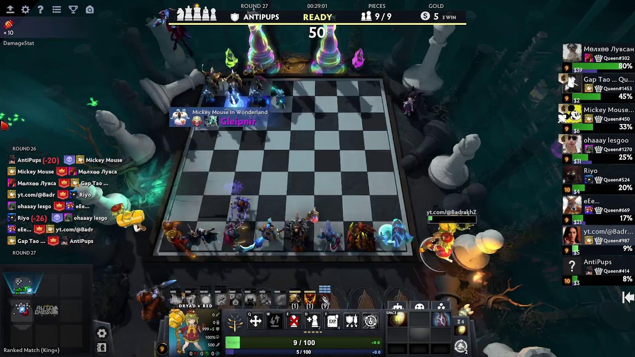 QUEEN AUTO CHESS 4