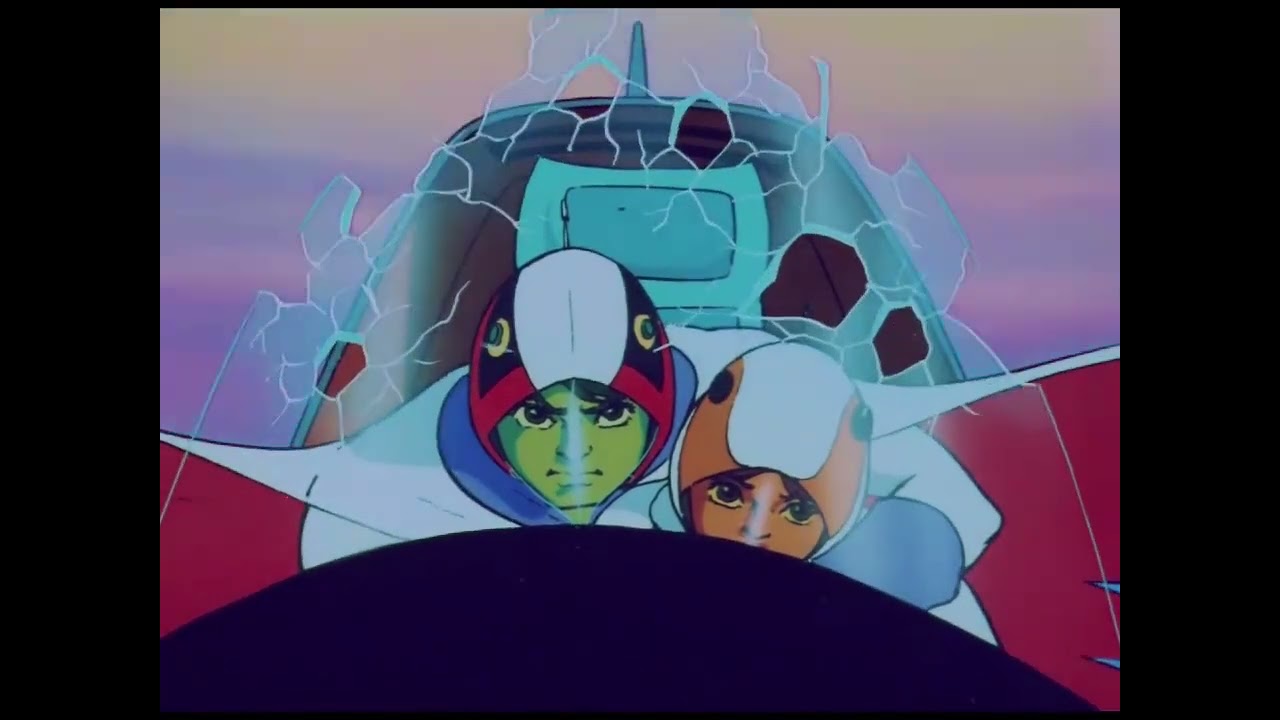 Gatchaman 1972 / Scene from episode 101 in Japanese with English subtitles 