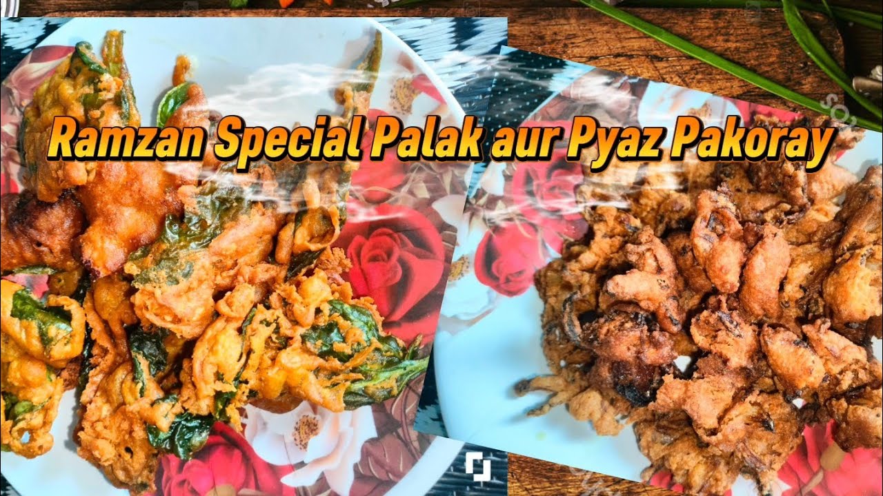 Ramzan Special Palak aur Pyaz Pakoray | Crispy Iftar Recipe | Asaan Tareeqa
