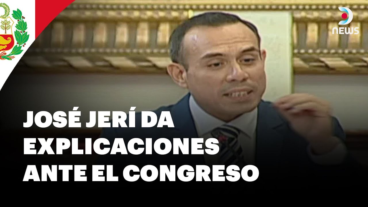 La palabra de José Jerí ante el congreso | DNews