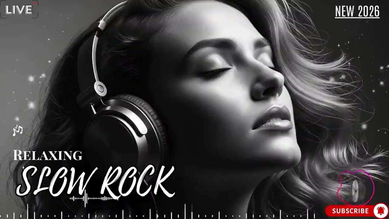 Beautiful Romantic Slow Rock Playlist | Relaxing Music for Peaceful Nights🌙