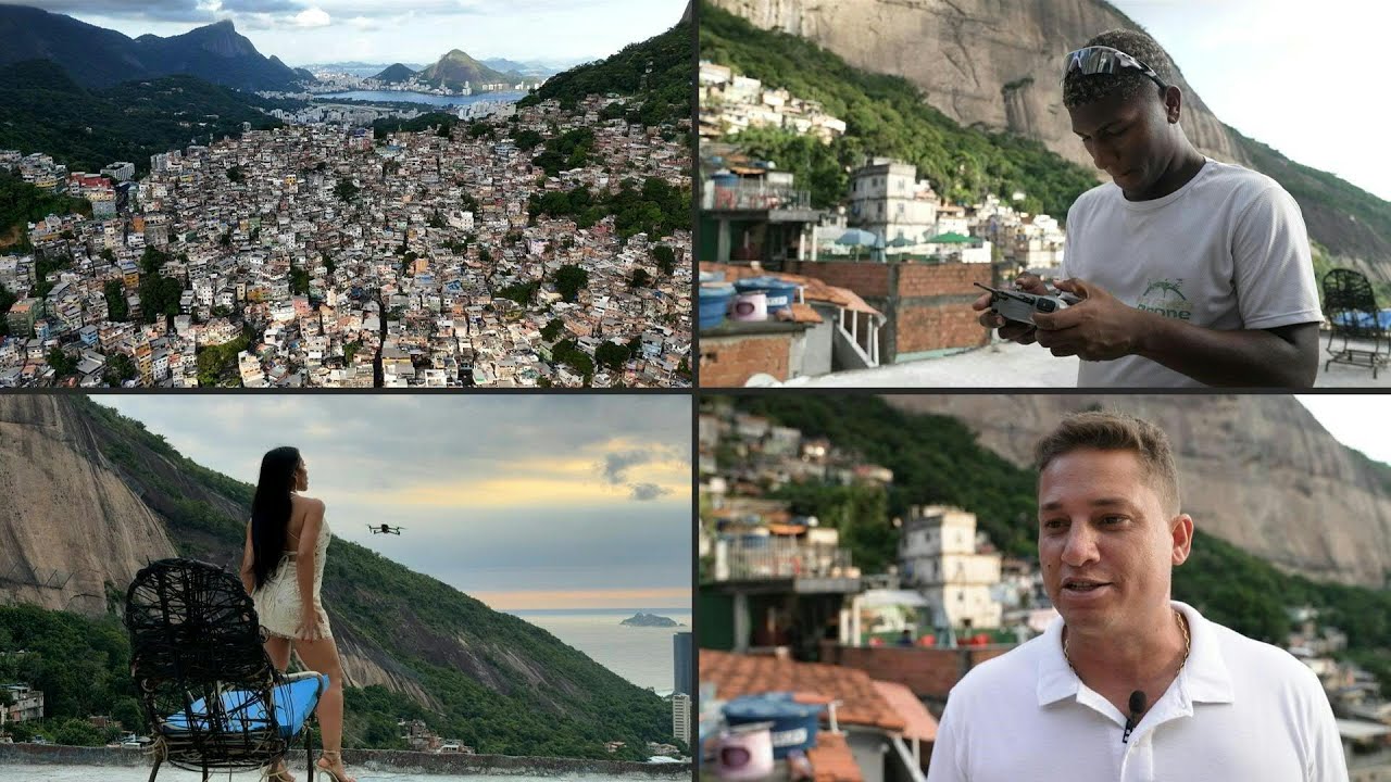 Videos con dron reabren debate sobre el turismo en las favelas de Rio | AFP