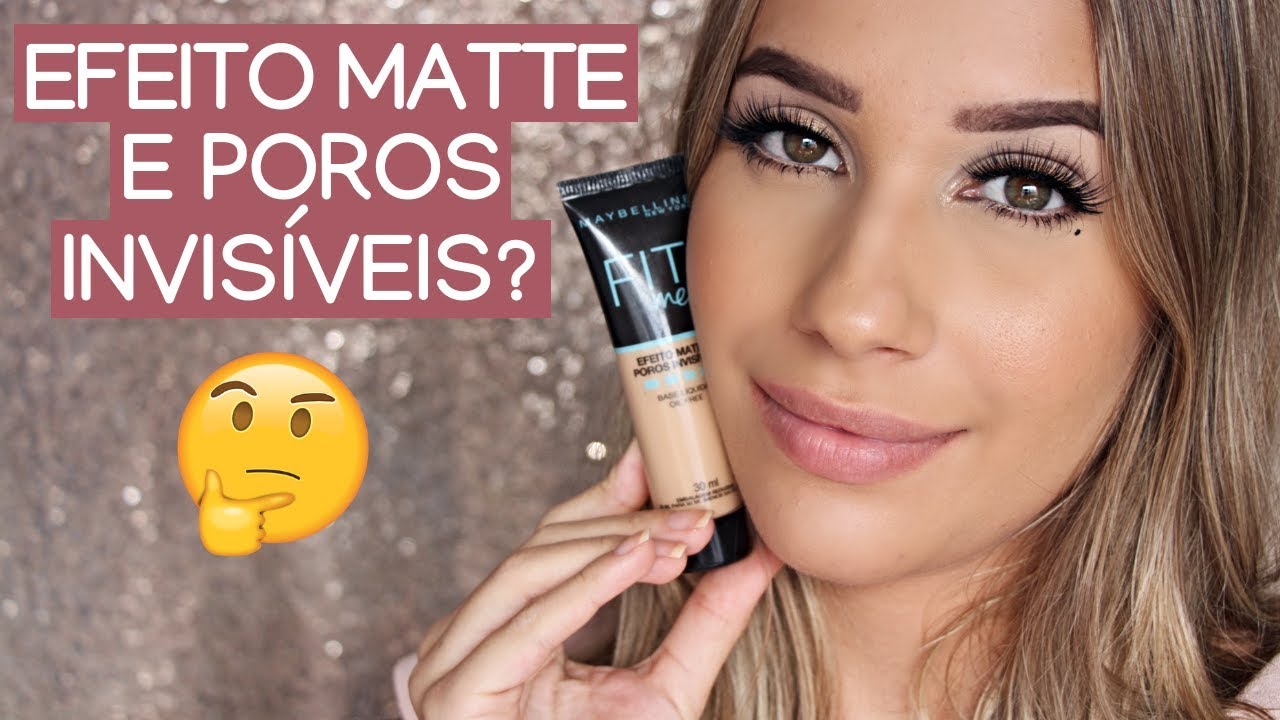 RESENHA NOVA BASE FIT ME MAYBELLINE