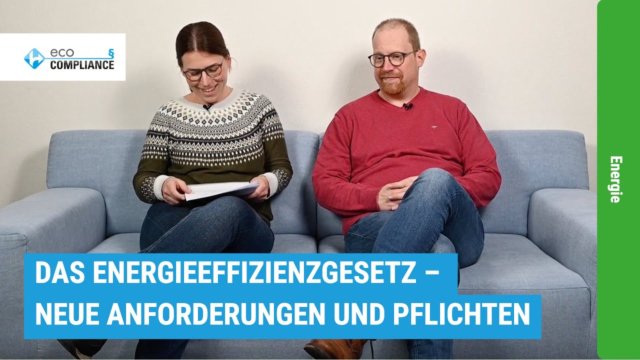 eco COMPLIANCE Couch: Das Energieeffizienzgesetz – Neue Anforderungen und Pflichten für Unternehmen