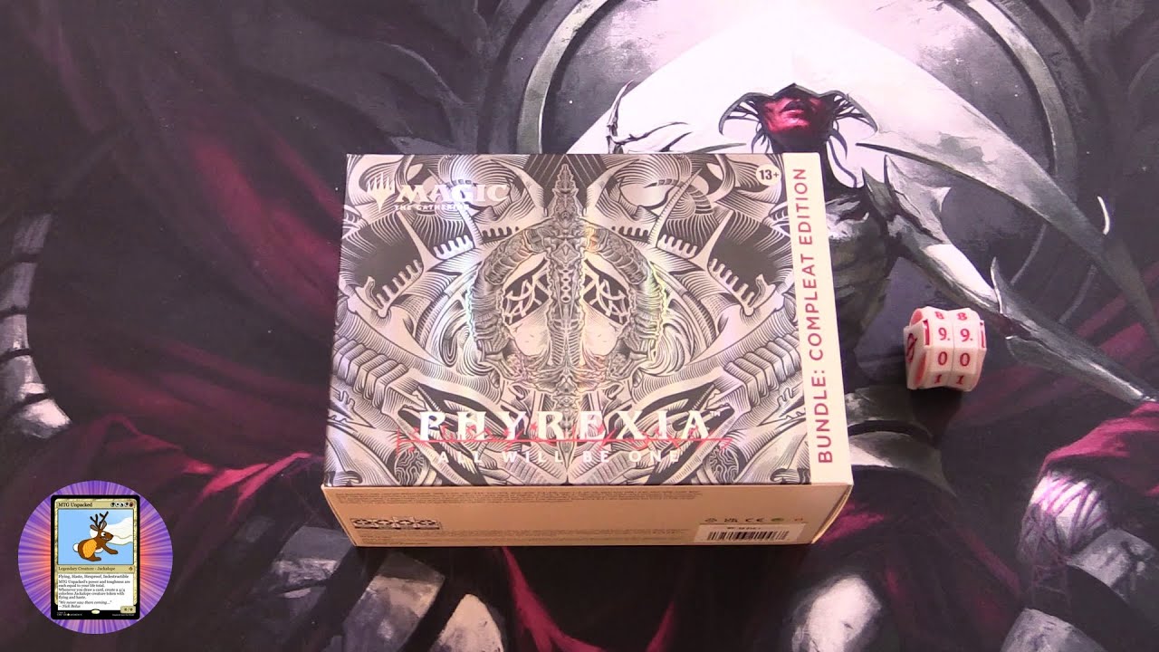 Распаковка комплекта Phyrexia: All Will Be One Complete Edition!