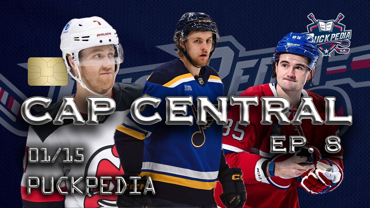 Broberg, Texier Extensions + Oilers, Devils Updates | PuckPedia Cap Central: January 15, 2026