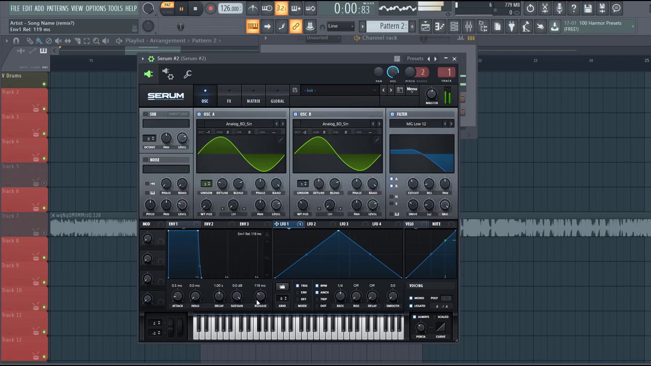 How To Joyryde Bass Tutorial In Serum
