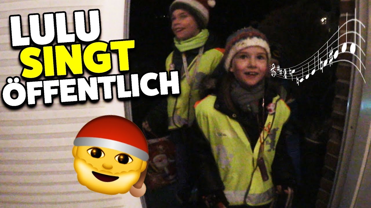 LULU singt öffentlich zum NIKOLAUS + Geschenke 🎅 🎁  Lulu & Leon - Family and Fun